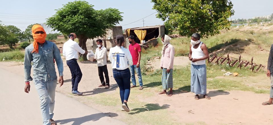 10th Distribution Drive at Dayalpura on 24th April 2020 Drive Photo